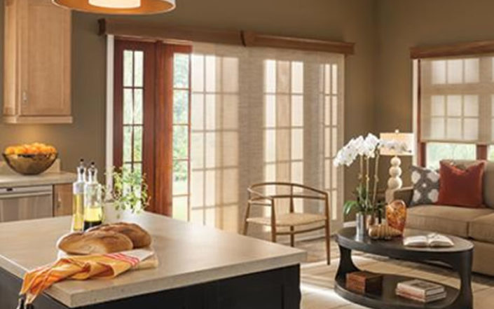 Sliding Panel Track Shades Indianapolis